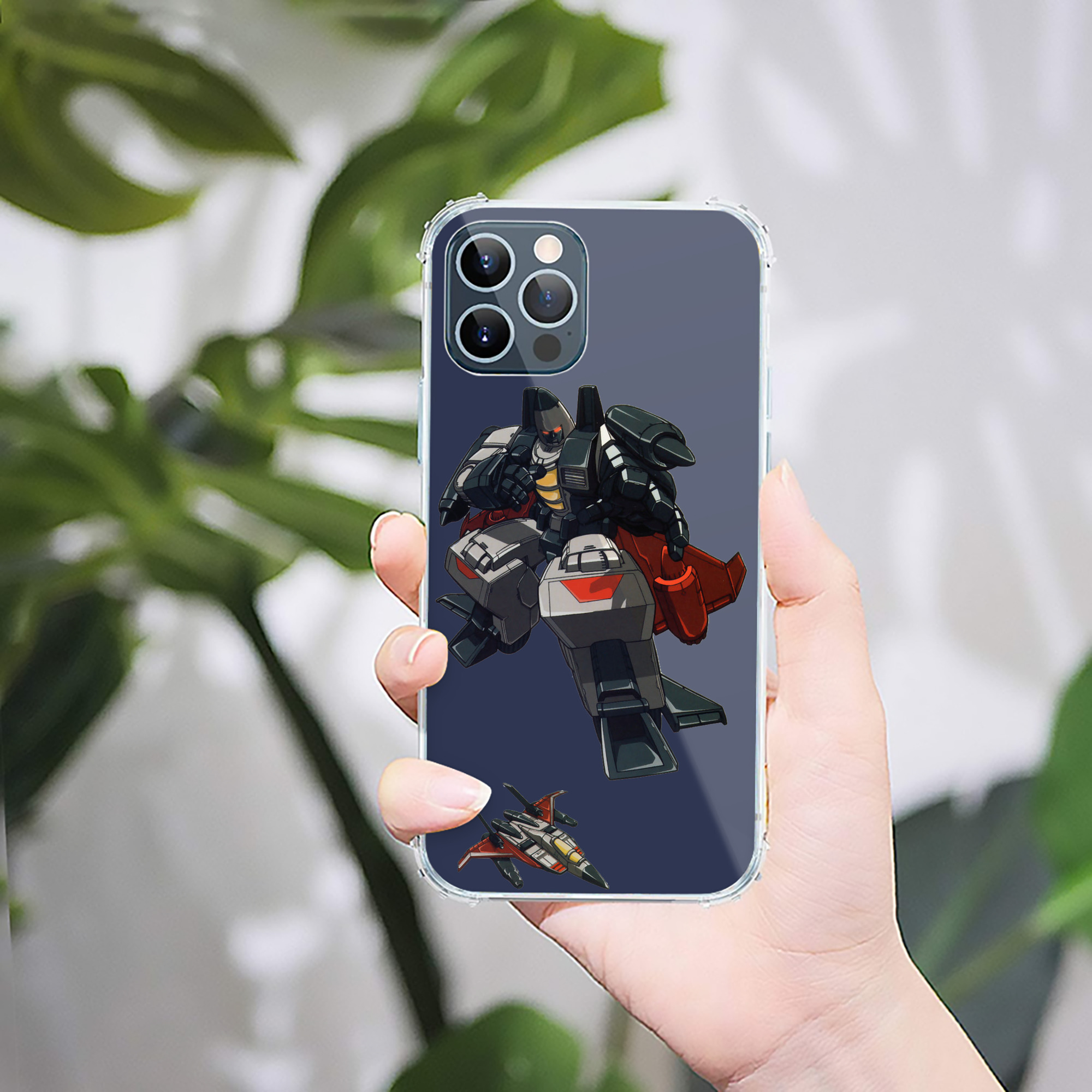 （画像用）  【iPhone 12シリーズ対応】透明スマホケース（クリアソフトケース）